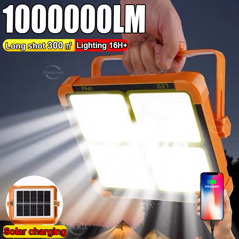 Solar Lantern Camping Collapsible - NEW 20000mAh Solar Rechargeable Camping Lantern