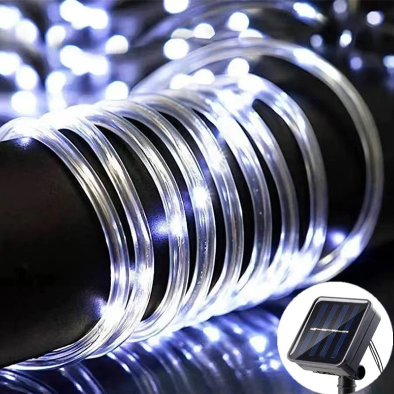 Solar String Lights Outdoor 20M - 5M/10M/20M Solar LED Rope Lights Fairy