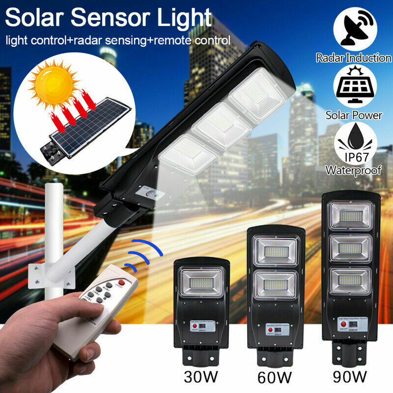 Solar Flood Light Motion Sensor 200W - Solar Led Outdoor Street Lights 100W
