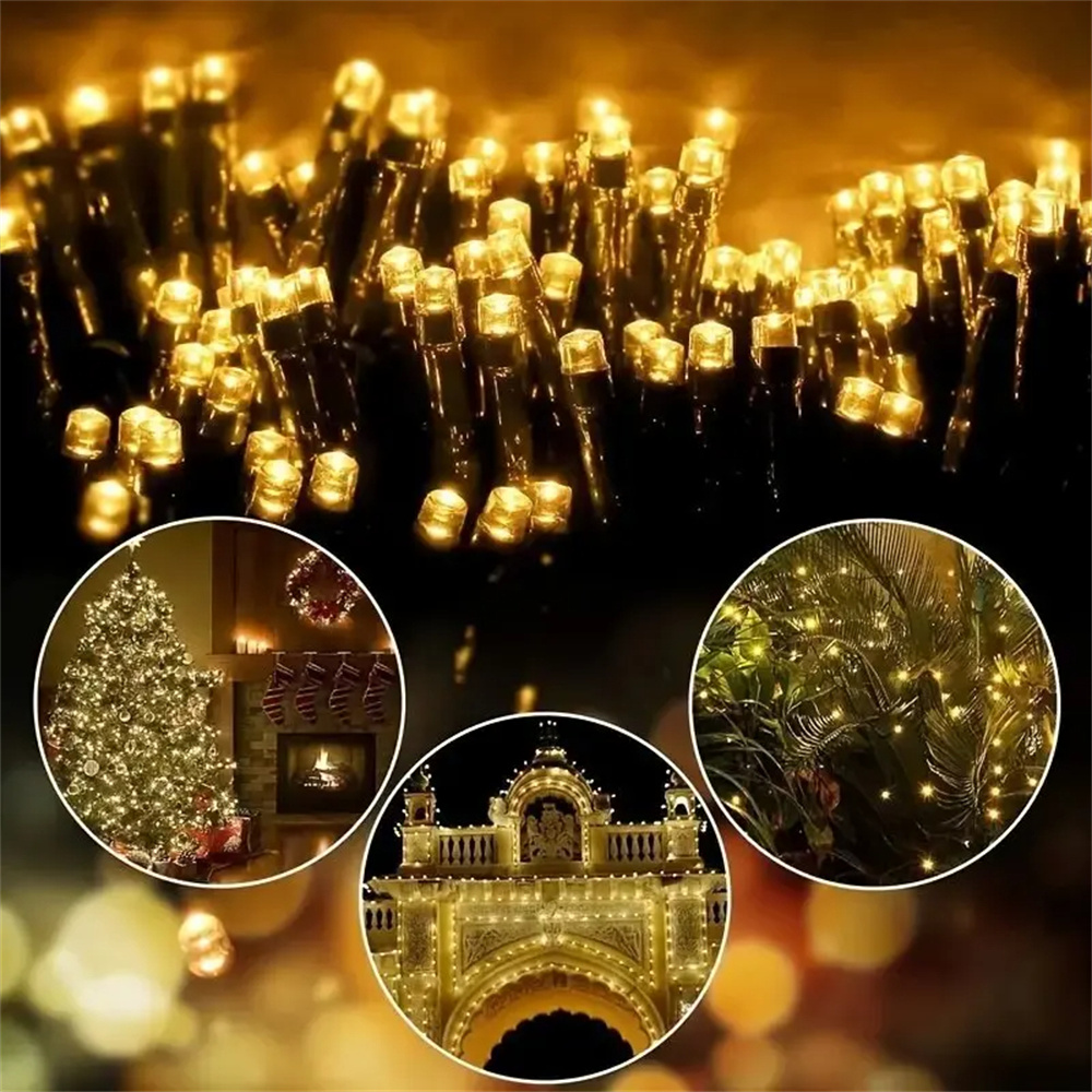 Solar String Lights Outdoor 20M - 22M 200 LED Solar Fairy Lights