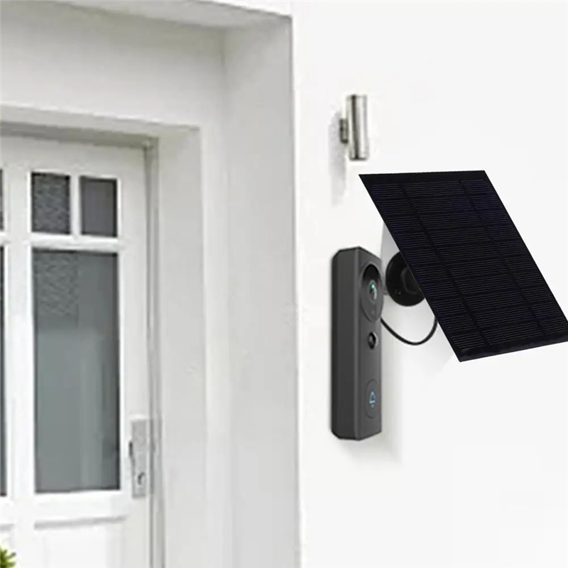 Solar Security Camera Light - ABFY-6W Solar Panel Waterproof Outdoor Hiking