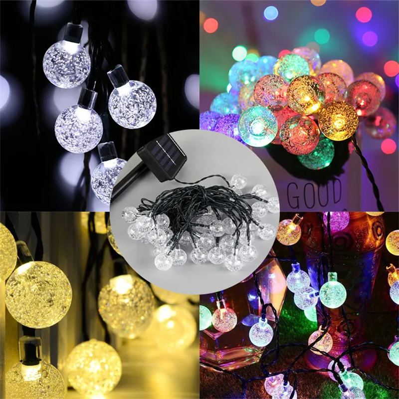 Solar String Lights Outdoor 20M - NEW 200 LEDs Solar Fairy String