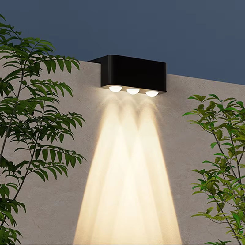 1/2/4PCS  Solar Wall Light Out - đánh giá và giá Solar Wall Light Fence Lamp
