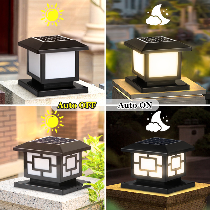 LED Solar Post Cap Lights Outd - đánh giá và giá Solar Post Cap Light 4X4