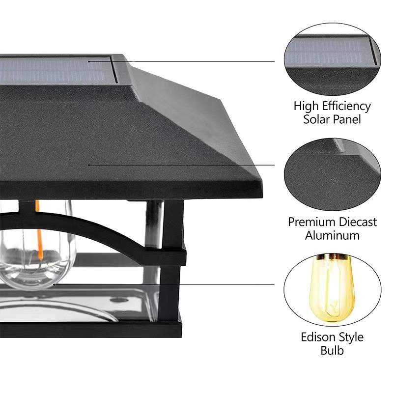 Solar Post Cap Lights, Outdoor - đánh giá và giá Solar Post Cap Light 4X4