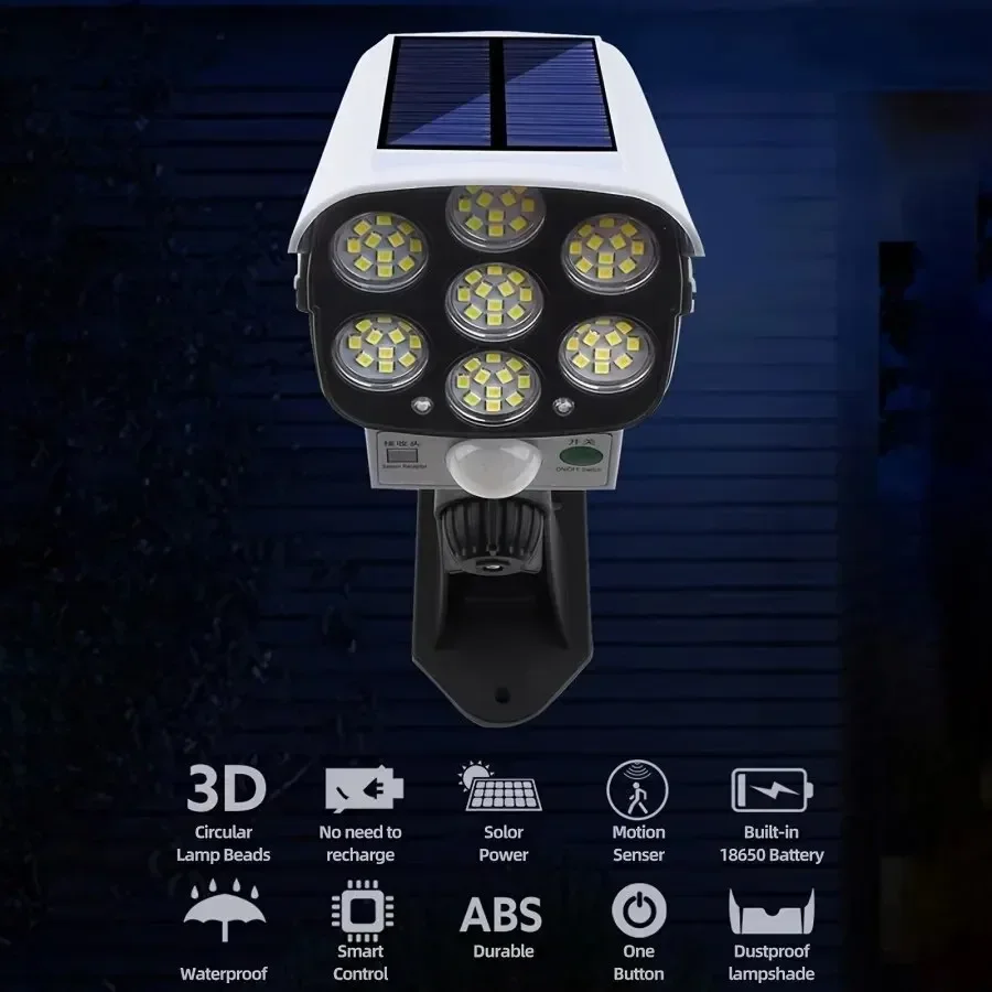 Outdoor Motion Sensor Solar Li - đánh giá và giá Solar Security Camera Light