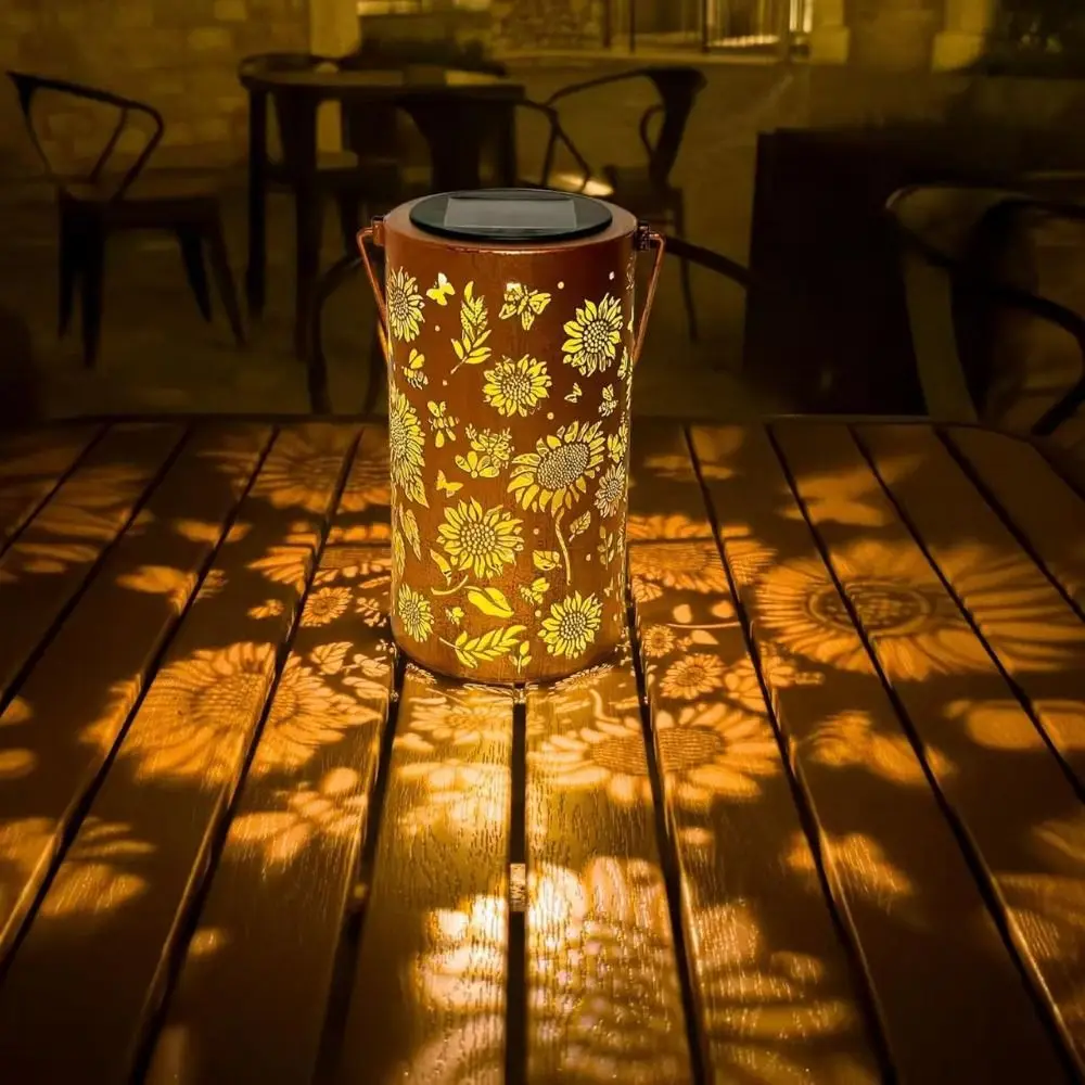 Sunflower Light and Shadow Lig - đánh giá và giá Solar Garden Light Outdoor Waterproof