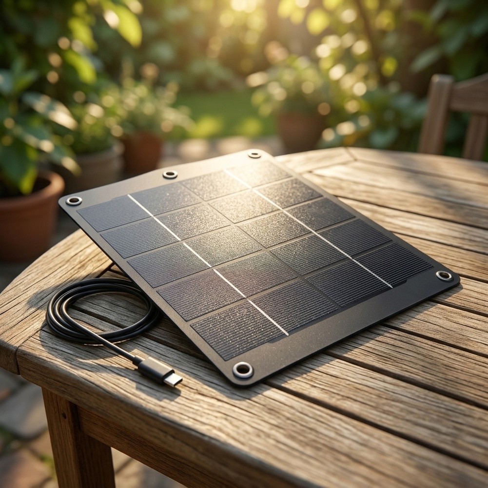 6W Portable Solar Charging Pan - đánh giá và giá Solar Security Camera Light