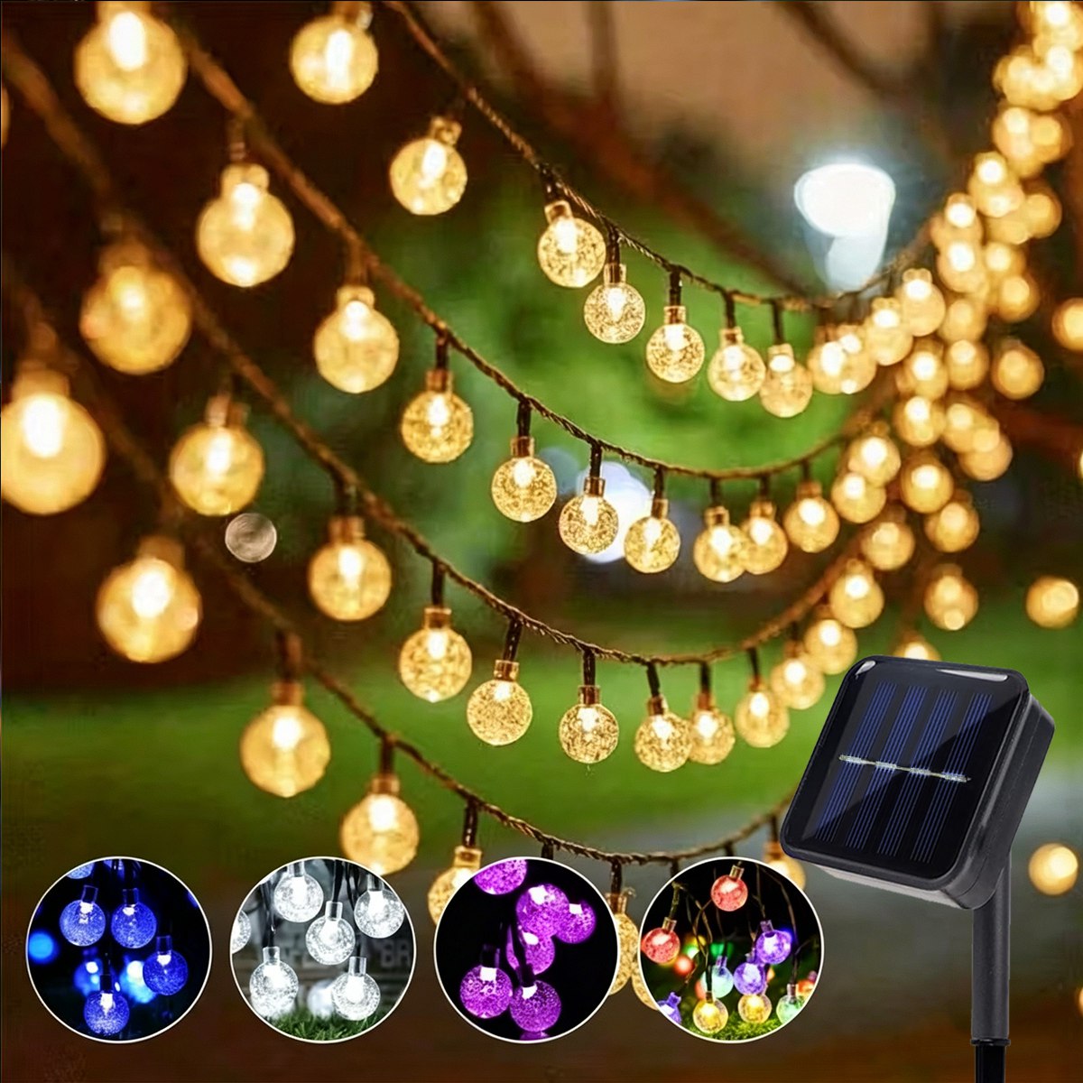 1 Pack 12M/39.37FT. 100 LED So - đánh giá và giá Solar Pathway Lights 8 Pack