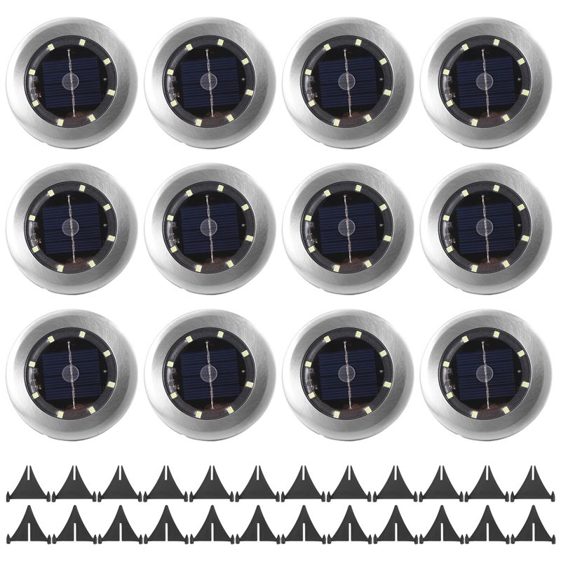 B50C 12 Pack Solar Lights Outd - đánh giá và giá Solar Pathway Lights 8 Pack