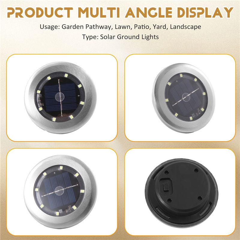 B50C 12 Pack Solar Lights Outd - đánh giá và giá Solar Pathway Lights 8 Pack