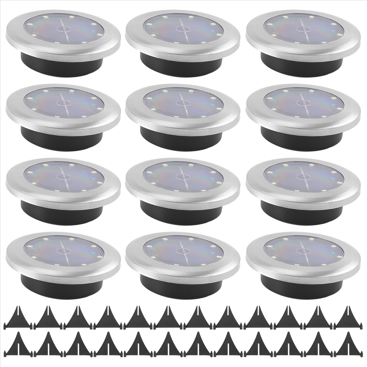 *A14E 12 Pack Solar Lights Out - đánh giá và giá Solar Pathway Lights 8 Pack