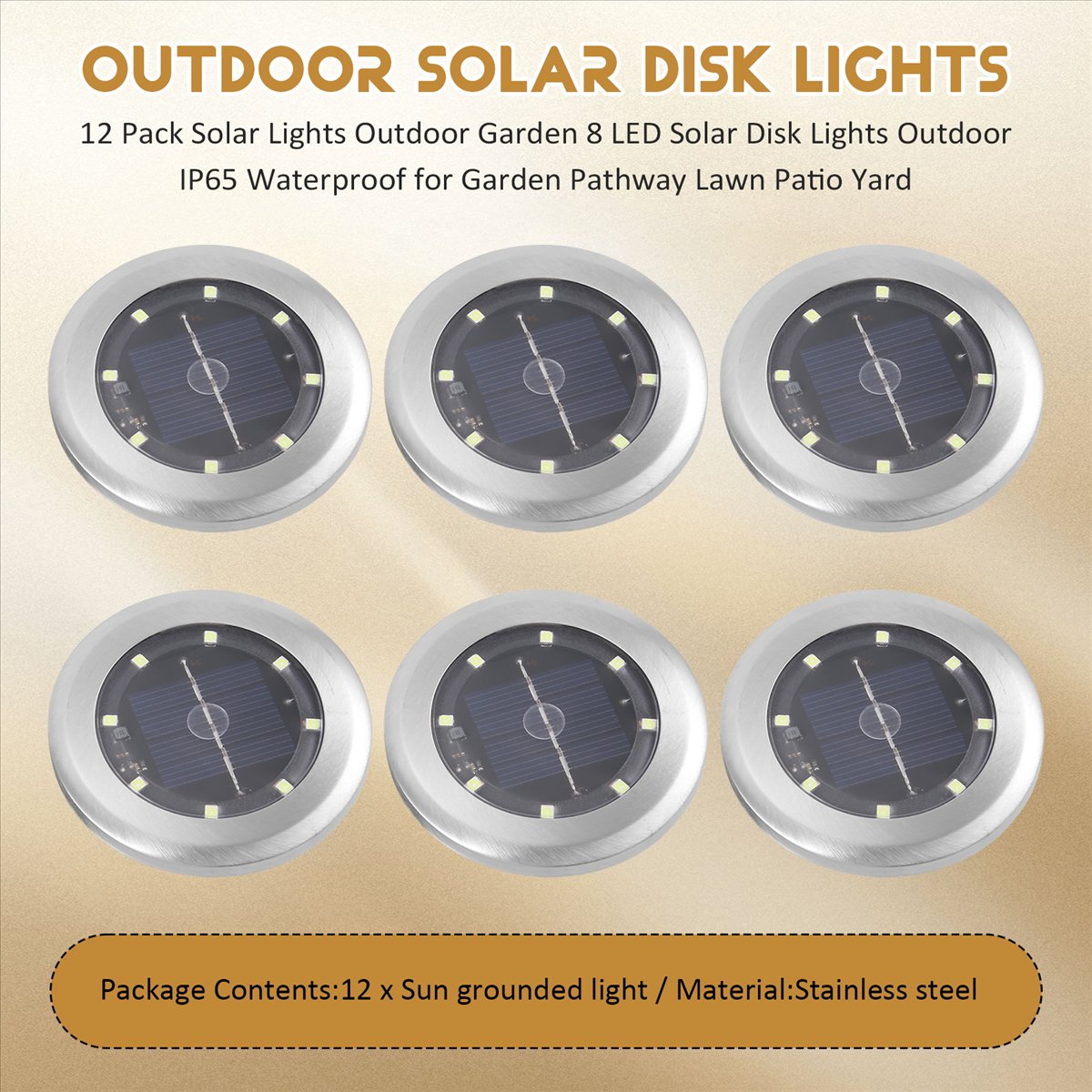 *A14E 12 Pack Solar Lights Out - đánh giá và giá Solar Pathway Lights 8 Pack