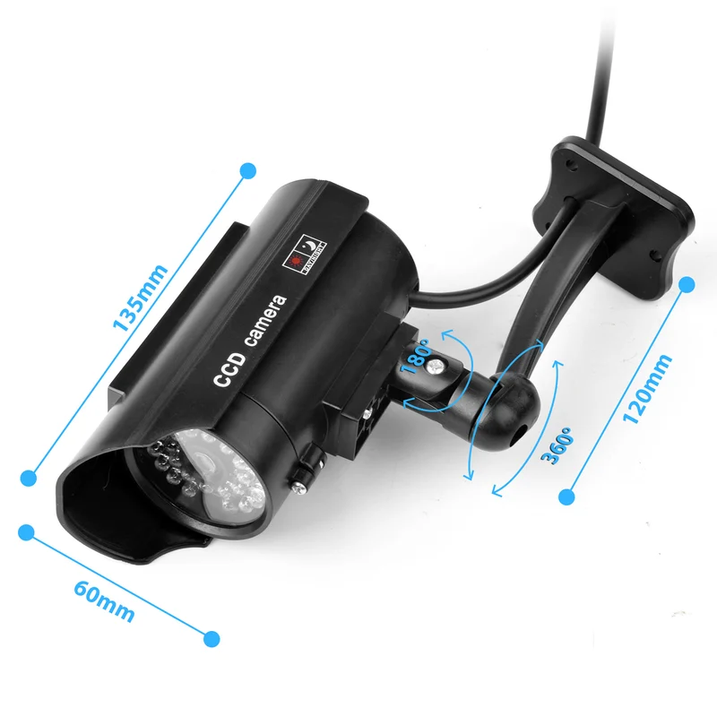 Solar Powered Dummy Security C - đánh giá và giá Solar Security Camera Light