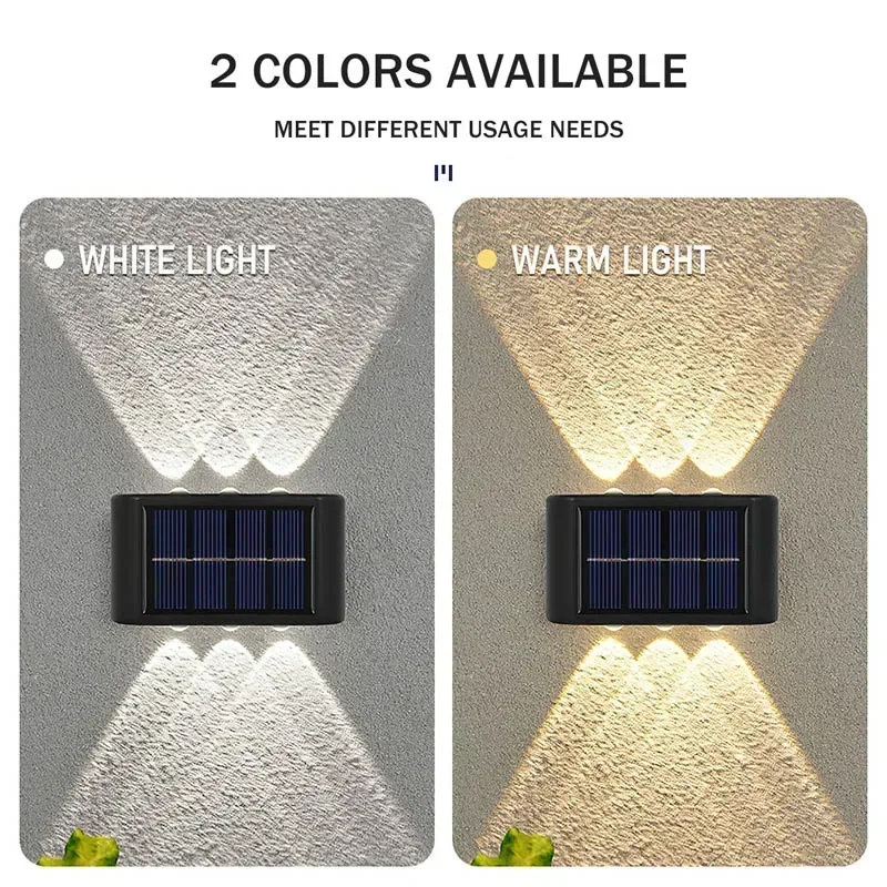 COB Solar Wall Lamp Outdoor Wa - đánh giá và giá Solar Garden Light Outdoor Waterproof