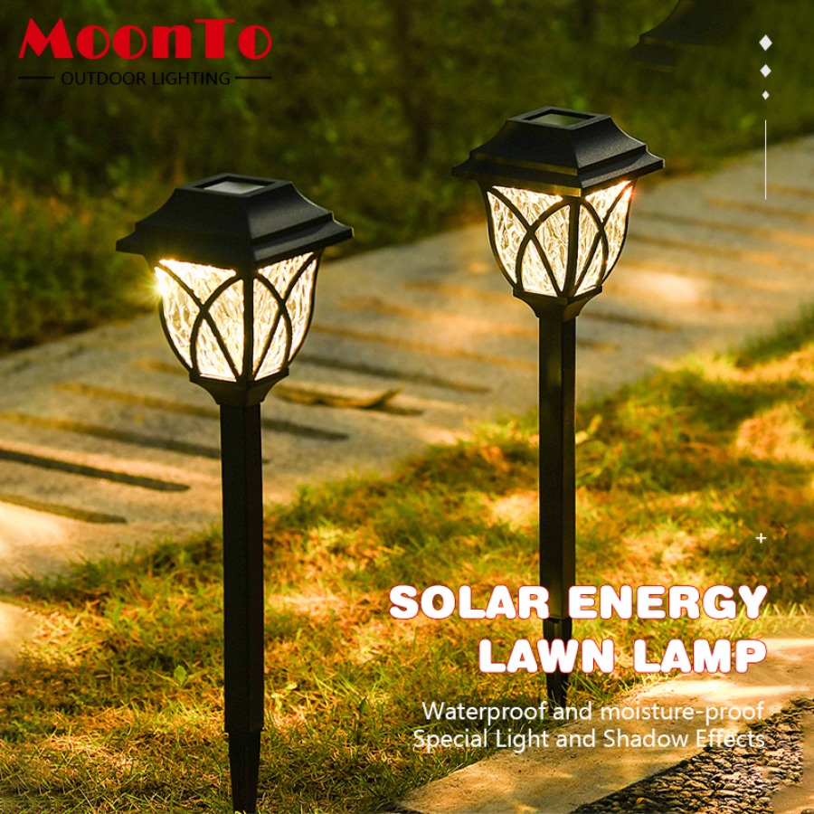 8 Pack Solar LED Courtyard Lam - đánh giá và giá Solar Pathway Lights 8 Pack