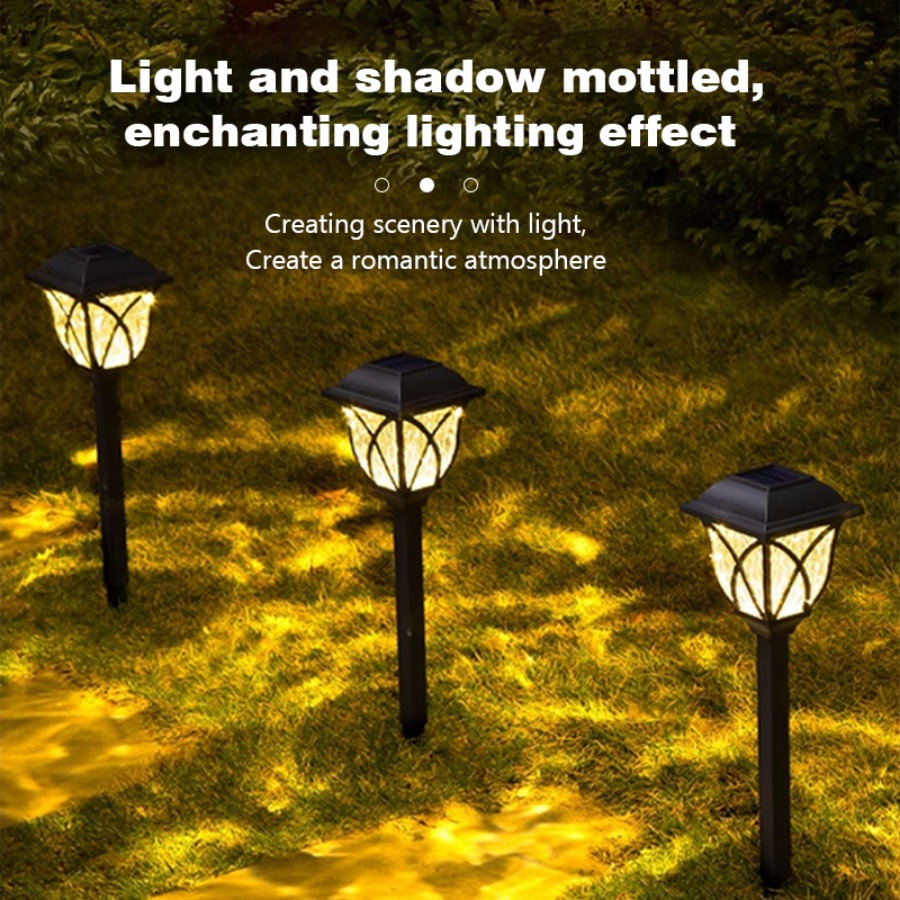 8 Pack Solar LED Courtyard Lam - đánh giá và giá Solar Pathway Lights 8 Pack
