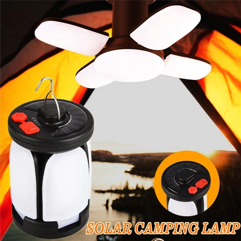 Outdoor Lighting LED Leaf Camp - đánh giá và giá Solar Lantern Camping Collapsible
