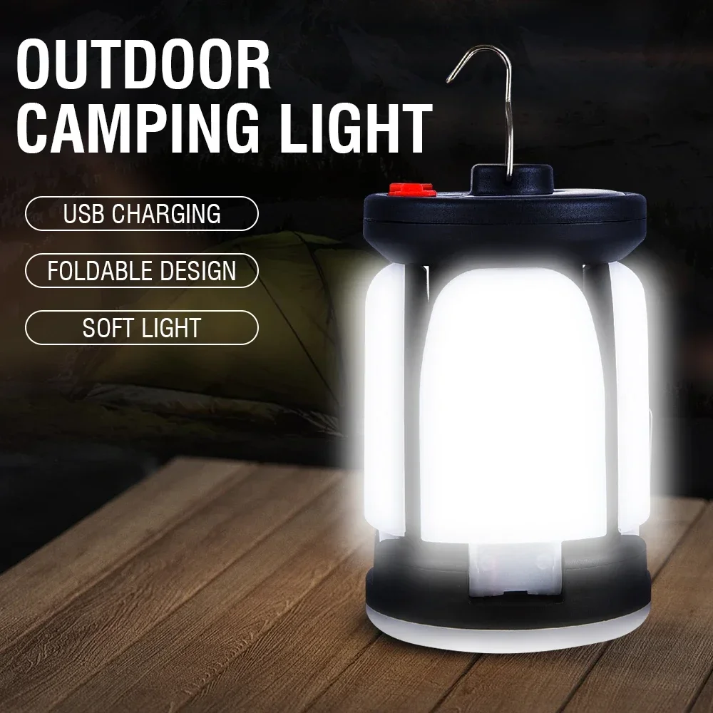 Outdoor Lighting LED Leaf Camp - đánh giá và giá Solar Lantern Camping Collapsible