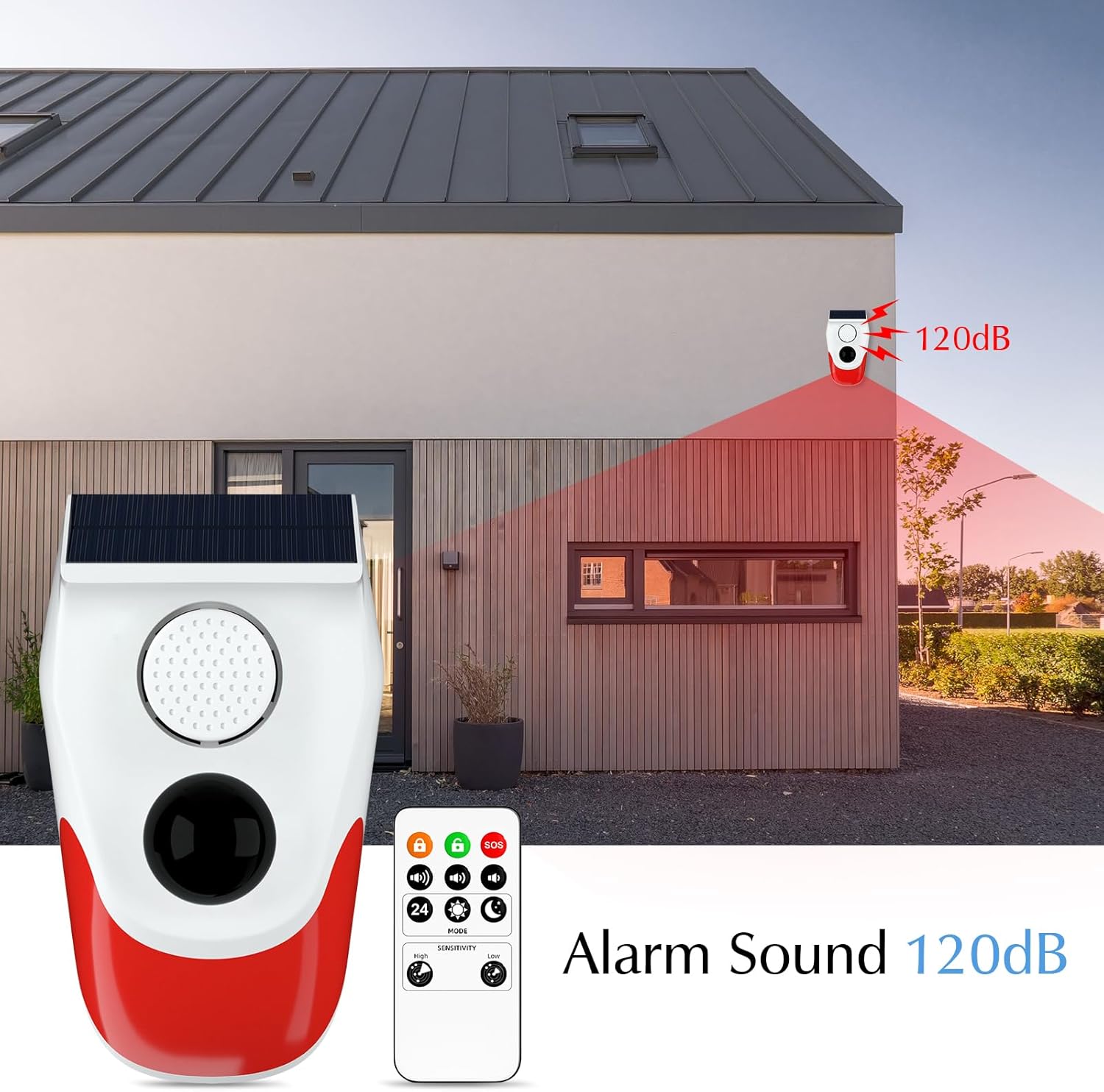 Solar Motion Sensor Outdoor Al - đánh giá và giá Solar Ground Light Driveway