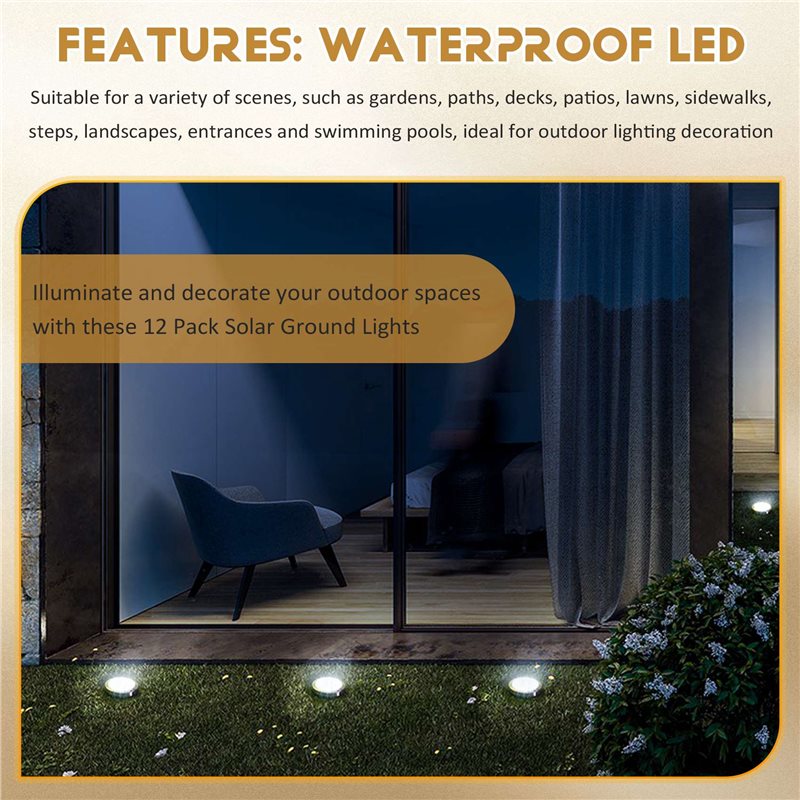ABKW-24 Pack Solar Lights Outd - đánh giá và giá Solar Pathway Lights 8 Pack