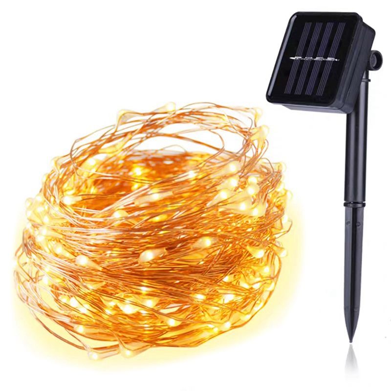 Solar Powered Lights 200 LED S - đánh giá và giá Solar String Lights Outdoor 20M