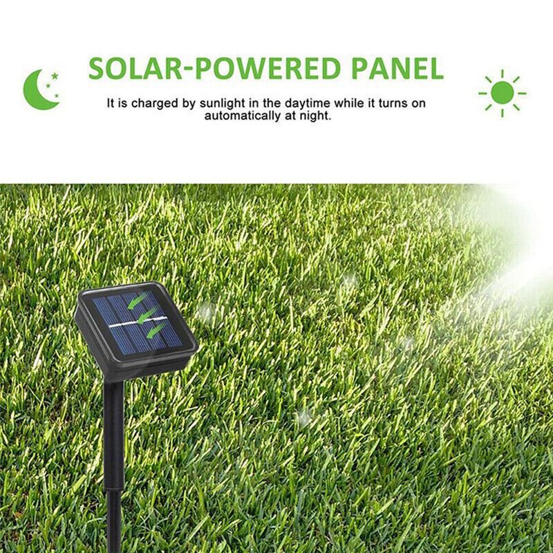 Solar Powered Lights 200 LED S - đánh giá và giá Solar String Lights Outdoor 20M