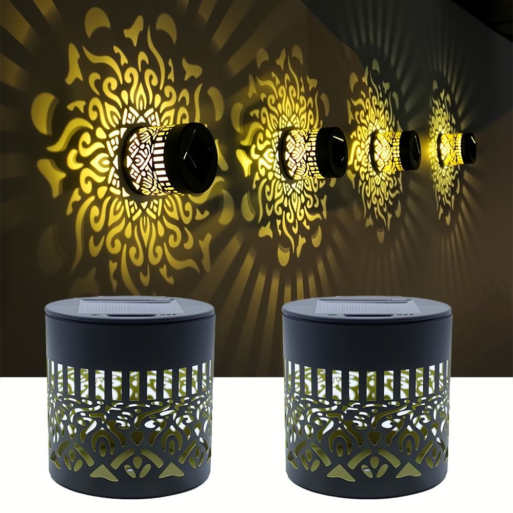 Sunflower Mandala Solar Wall L - đánh giá và giá Solar Wall Light Fence Lamp
