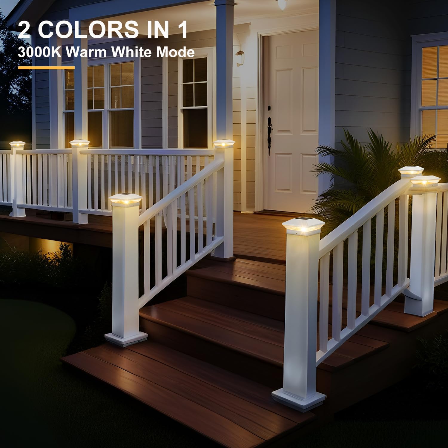 1/2PCS Solar Post Light Post C - đánh giá và giá Solar Post Cap Light 4X4