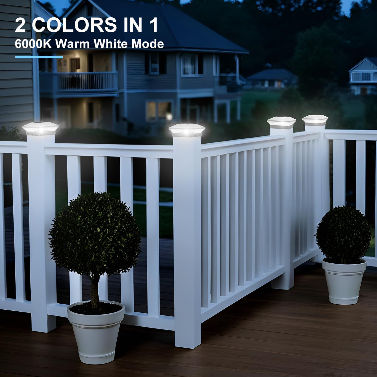 1/2PCS Solar Post Light Post C - đánh giá và giá Solar Post Cap Light 4X4