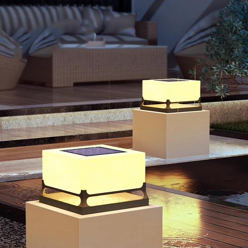 Modern Solar Outdoor Waterproo - đánh giá và giá Solar Post Cap Light 4X4