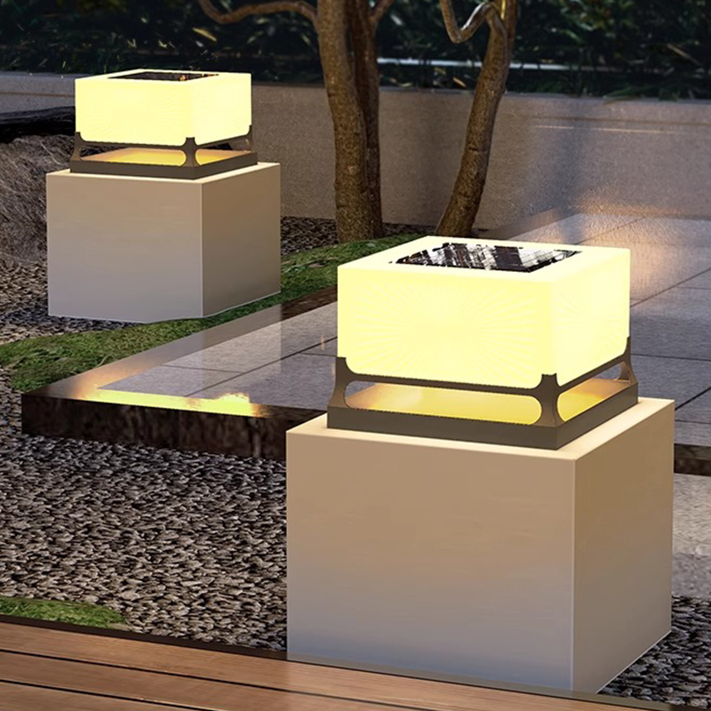 Modern Solar Outdoor Waterproo - đánh giá và giá Solar Post Cap Light 4X4