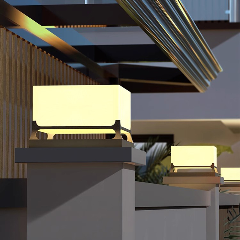 Modern Solar Outdoor Waterproo - đánh giá và giá Solar Post Cap Light 4X4