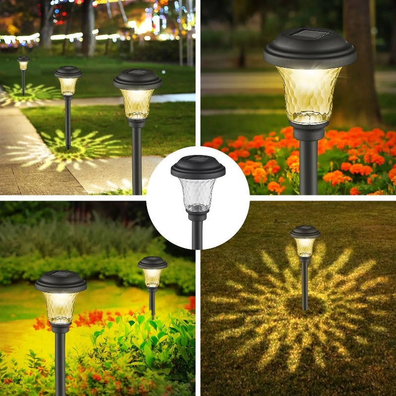 Color Changing Solar Path Ligh - đánh giá và giá Solar Garden Light Dusk To Dawn