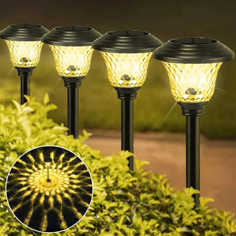 Color Changing Solar Path Ligh - đánh giá và giá Solar Garden Light Dusk To Dawn