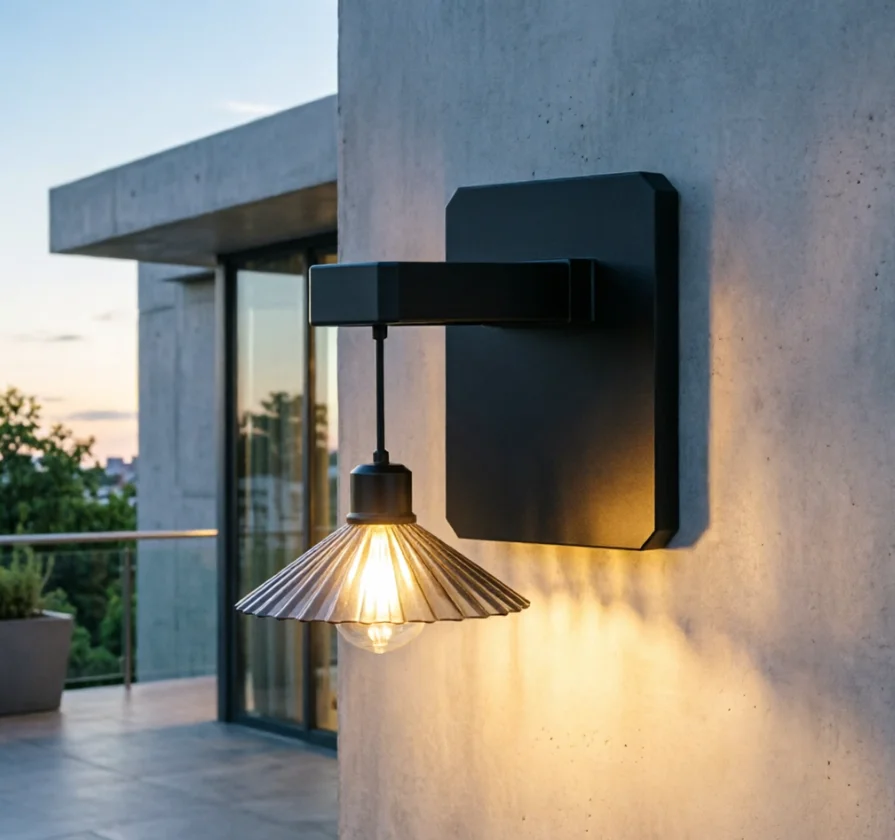 Solar Outdoor Wall Lamp Retro  - đánh giá và giá Solar Wall Light Fence Lamp
