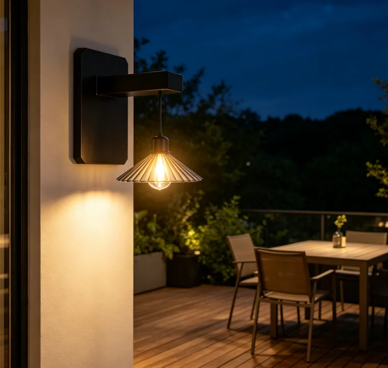 Solar Outdoor Wall Lamp Retro  - đánh giá và giá Solar Wall Light Fence Lamp