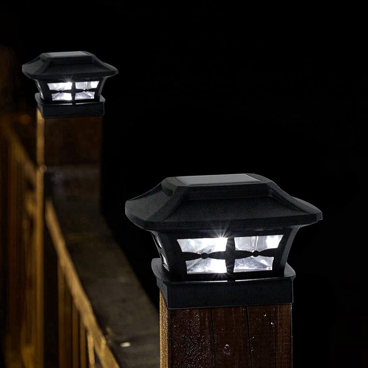 Top 8X Solar Post Cap Lights 2 - đánh giá và giá Solar Post Cap Light 4X4
