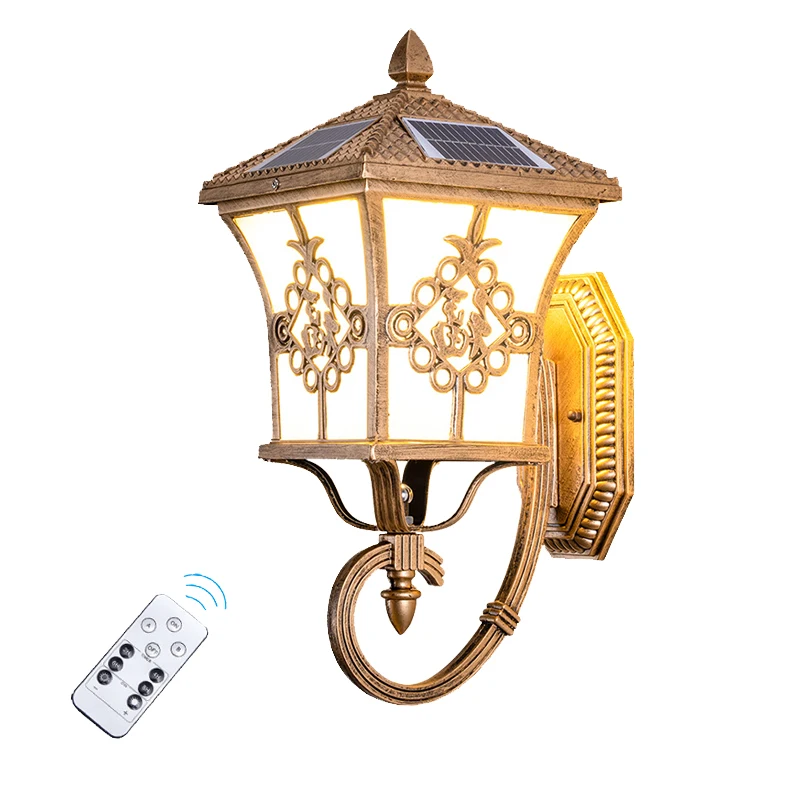 Outdoor European Style Solar P - đánh giá và giá Solar Garden Light Outdoor Waterproof
