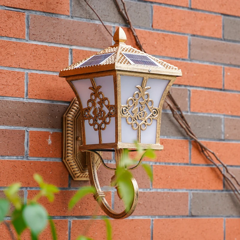 Outdoor European Style Solar P - đánh giá và giá Solar Garden Light Outdoor Waterproof