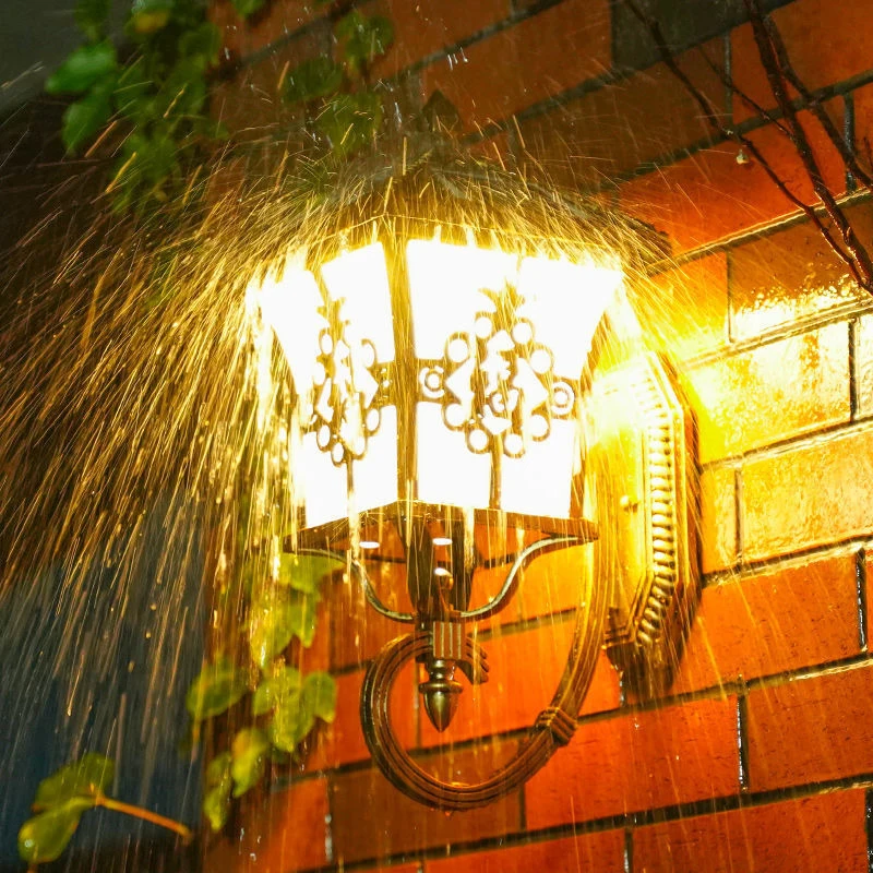 Outdoor European Style Solar P - đánh giá và giá Solar Garden Light Outdoor Waterproof