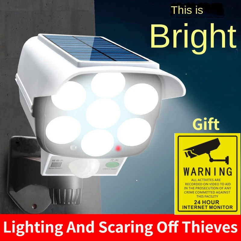 Outdoor Solar Light Motion Sen - đánh giá và giá Solar Security Camera Light