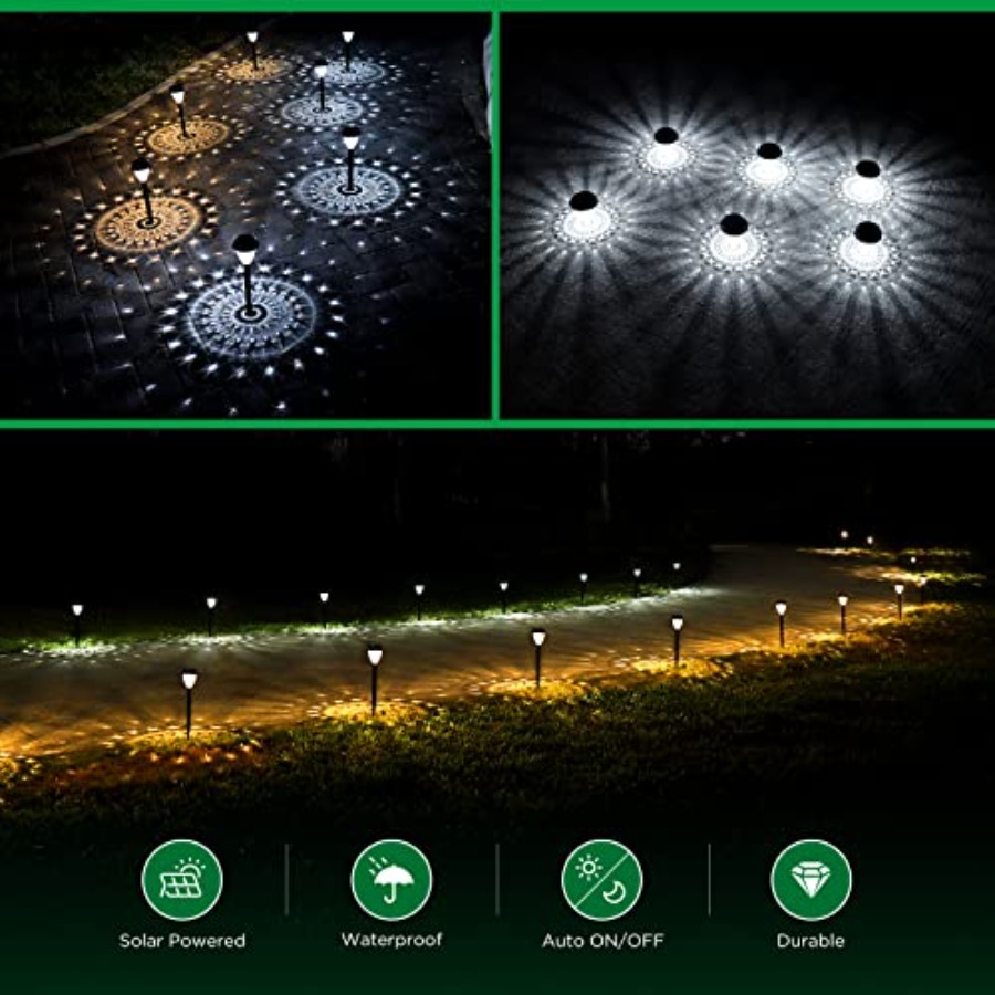 Super Bright Solar Lights Outd - đánh giá và giá Solar Garden Light Dusk To Dawn