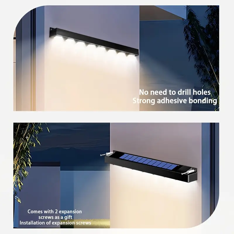 Solar Wall Lamp Waterproof Dus - đánh giá và giá Solar Garden Light Dusk To Dawn
