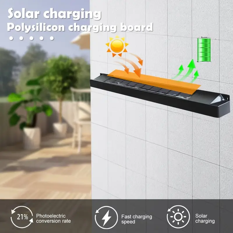 Solar Wall Lamp Waterproof Dus - đánh giá và giá Solar Garden Light Dusk To Dawn