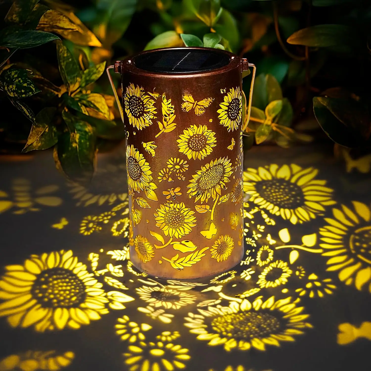 Sunflower Light and Shadow Lig - đánh giá và giá Solar Garden Light Outdoor Waterproof