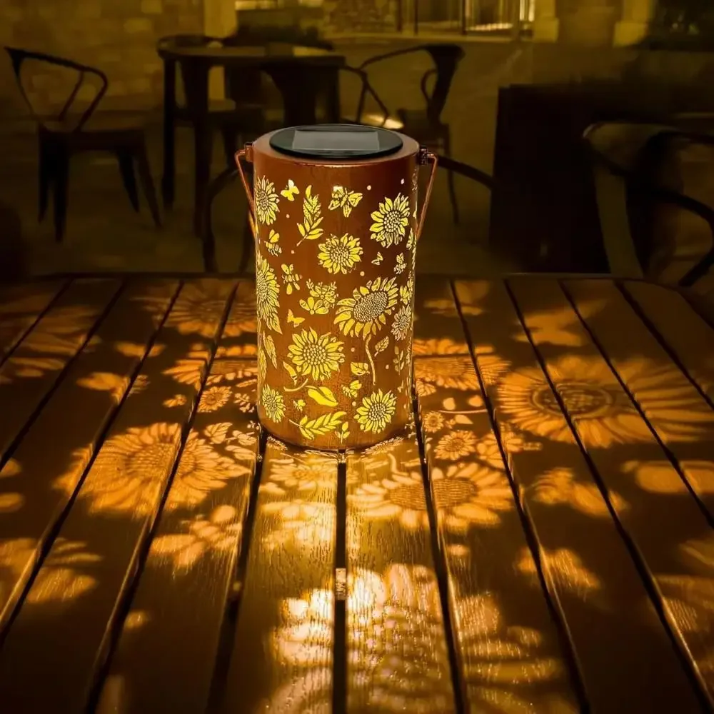 Sunflower Light and Shadow Lig - đánh giá và giá Solar Garden Light Outdoor Waterproof