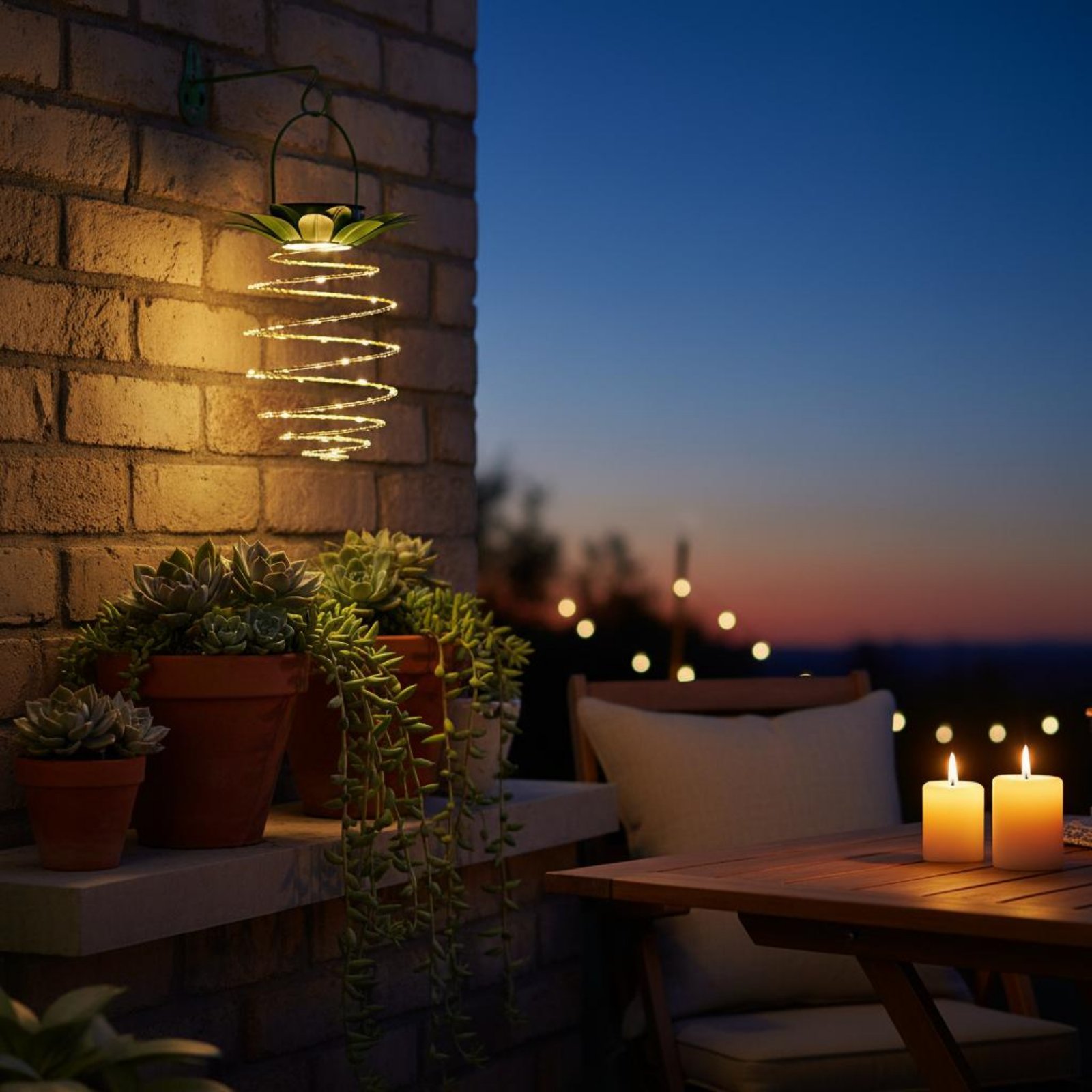 2 Pieces Solar Pineapple Lamp  - đánh giá và giá Solar Garden Light Outdoor Waterproof