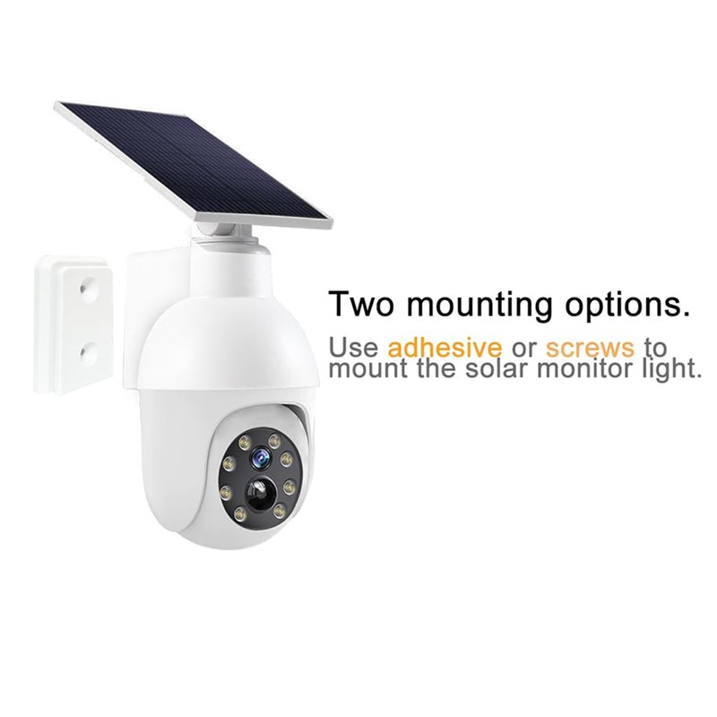 2X Solar Powered Analog Survei - đánh giá và giá Solar Security Camera Light