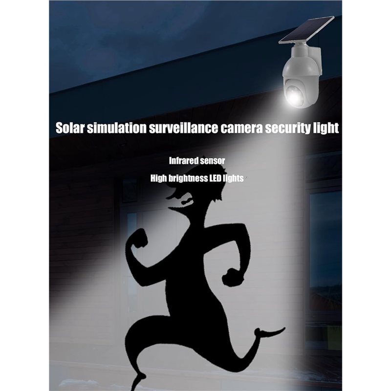 2X Solar Powered Analog Survei - đánh giá và giá Solar Security Camera Light
